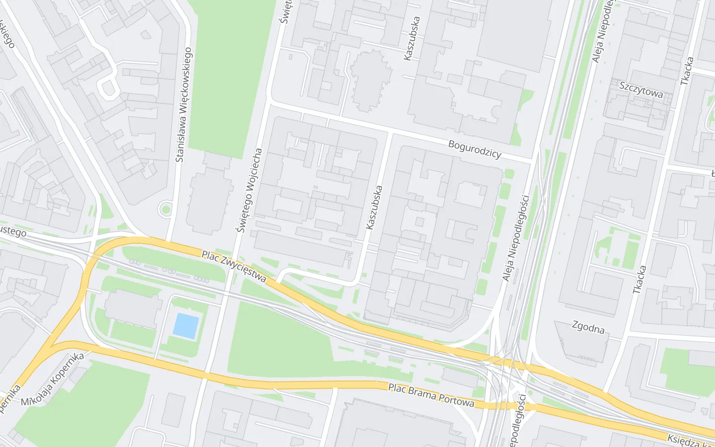Mapa: Babusya Bistro, ul. Kaszubska 20/2, 70-402 Szczecin
